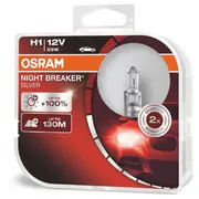 Spuldzes Osram H1 12V 55W P14,5S Night Breaker Silver 100 /2 pcs O-64150Nbs-Hcb
