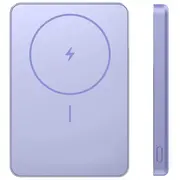 Super plāns magnētiskas fiksācijas ārējais uzlādes akumulators 22.5 W 5000 mAh 24 pin Usb-C 1036712 mm violets Bhr08Pngl Xiaomi