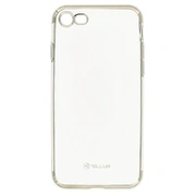 Tellur Cover Silicone Electroplated for iPhone 8 silver
