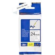 Tze-Fx251 uzl.lente Flexible melns uz balta, 24Mm Tzefx251