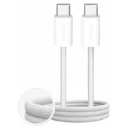 Usb kabelis Puro Fabrik Usb-C 1M 100W Puccc100Wfabk4Whi