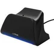 Uzlādes stacija Trust Gxt255W Ps5 Black 25552