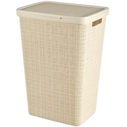 Veļas kaste Jute 58L 43X34X60Cm krēmkrāsā 0808093885