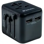 Verbatim Uta-01 Universāls Ceļojumu Adapters 49543V