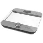 Viedie personālie svari ar enerģijas ģeneratoru bez baterijām 180 kg 100 g Balti Pelēki Body Energy Ecostyle 03416 Caso