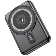 Xo Pr264 Magnētiskais Ārējās uzlādes baterija 10000 mAh 20W melns Pr264/Bk