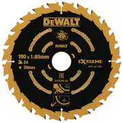 Zāģripa kokam 190X30Mm 24Z Dt10304-Qz Dewalt
