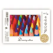 Zīmēšanas albums Smlt, A4, 120G/M2, 30 loksnes 100-05356