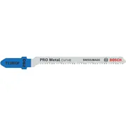 5 figūrzāģa asmeņi T 118 Bof, Figūrzāģiem Pro Metal Curve T118Eof Figūrzāģa Asmens, 2608634237, Bosch 2608634237