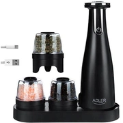 Adler Ad 4449B Elektriskās garšvielu dzirnaviņas - Usb