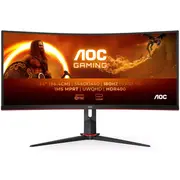 Aoc Cu34G2Xp/Bk Wqhd Spēļu Monitors 34