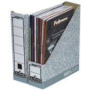 Arhīva bokss Fellowes ar izmēru 78X311X258Mm, pelēkbalta 200-03458