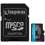 Atmiņas karte Kingston microSDXC Canvas Go Plus Gen4 256Gb Sdcg4/256Gb