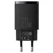 Baseus Ccxj-B01 Tīkla Lādētājs Usb-C 20W