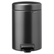 Brabantia atkritumu tvertne ar pedāli Newicon, 3L, Confident Grey 233449