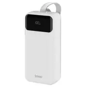 Enerģijas krātuve Savio Power Bank 30000Mah White Ba-11