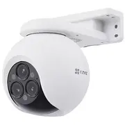 Ezviz H80 Cs-H80F Āra 34Mp Pan  Tilt 360 Gudrā Wi-Fi Kamera Microsd / Nakts Redzamība Balts