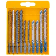 Figūrzāģu asmeņu komplekts 10Gab., Dt2294-Qz Dewalt