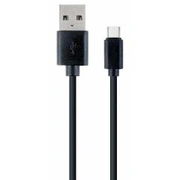 Gembird Usb Male - Type C 1M Black Cc-Usb2-Amcm-1M