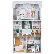 Gerardos Toys koka leļļu māja ar Led apgaismojumu, Luna Gt61247