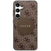 Guess 4G Round Patch Classic Logo Magsafe Aizsargapvalks Priekš Samsung Galaxy S25 Plus Guhms25Mp4Pgrsgw
