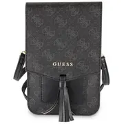Guess 4G Wallet Universals maciņš / melns Guwbsqgbk