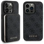 Guess Gubpm5P13X4Gemgk Aizmugurējais Apvalks  Ārējais akumulators priekš Apple iPhone 13 Pro Max