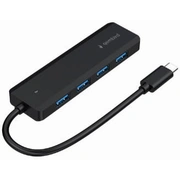 Hubs Gembird 4-Port Usb 3.1 Gen 1 Type-C hub Uhb-Cm-U3P4P-01