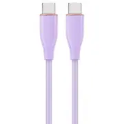 Kabelis Gembird Premium silicon Usb Type-C Male - 1.5M Violet Cc-Usb2S-Cmcm-1.5M-P