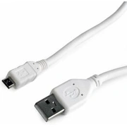 Kabelis Gembird Usb Male - Microusb 1M White Ccp-Musb2-Ambm-W-1M
