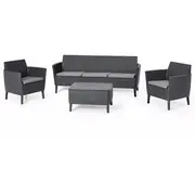 Keter Salemo 3 Seater Set Dārza mēbeļu komplekts 29205990939