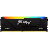 Kingston Technology Fury Beast Rgb Atmiņas Modulis 8Gb Kf436C17Bb2Ak2/16