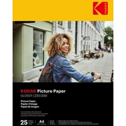 Kodak Picture Paper 230G 11.8 mil Glossy A4X25 9891266