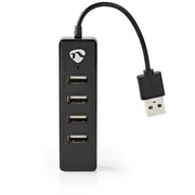 Nedis Uhubu2420Bk Usb Hubs - Sadalītājs