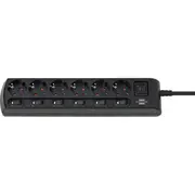 Pagarinātājs H05Vv-F 6 ligzdas 2 m 1153110116 Brennenstuhl