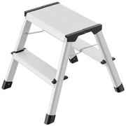 Pakāpienu soliņš salokāms D60 Standardline / alumīnija 2X2 pakāpieni 034442701