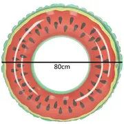 Roger Piepūšams bērnu ūdens peldrinķis pludmales baseina 80Cm Arbūzs 5901779365695