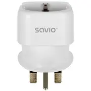 Savio Ap-04 Travel Adapter Strāvas adapteris Eu - Uk