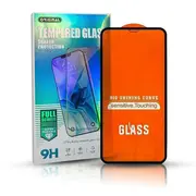 Timy Original Full Face / Glue Tempered Glass Aizsargstikls Pilnam Ekrānam Apple iPhone 13 Pro Max Melns Tm-21D-Ap-13Prm-Bk
