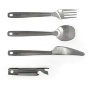 Vācu armijas titāna galda piederumu komplekts, 4 gab., R540170, Origin Outdoors R540170