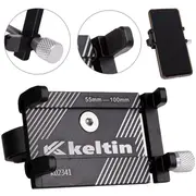 Velosipēda telefona turētājs, alumīnija, regulējams, K02341, Keltin K02341
