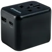 Verbatim Uta-02 Universāls Ceļojumu Adapters 49544V