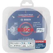 X-Lock Starter Kit 125 mm komplekts, Mazām leņķa slīpmašīnām Pro Cutting And Grinding Set, 2608619374, Bosch 2608619374