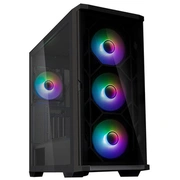 Zalman Z10 Duo Atx Zm-If120 x4 Black