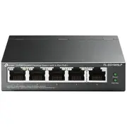 5-Port Gigabit darbvirsmas slēdzis ar 4-Port Poe, Tp-Link, Tl-Sg1005Lp, 5 10/100/1000Mbps Rj45 Ports, Fanless Tl-Sg1005Lp