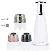 Adler Ad 4449W Elektriskās garšvielu dzirnaviņas - Usb
