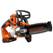 Akumulatora motorzāģis Ckeb13, 18V, 1X2Ah, 20Cm sliede, Gkc1820L20-Qw BlackDecker