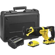 Akumulatora zobenzāģis, 18V, V20, 2X2Ah Sfmcs300D2K-Qw Stanley