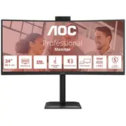 Aoc Cu34E4Cw Ultrawide Quad Hd Monitors 34