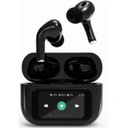 Austiņas Gembird Bt Tws with Lcd display and Active Noise Cancelling Black Tws-Lcd-Anc-01-Bk